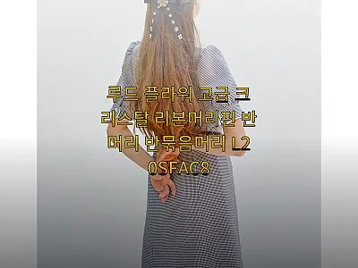 루드 플라워 고급 크리스탈 리본머리핀 관련 이미지